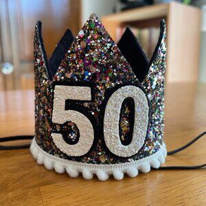 50th Birthday crown